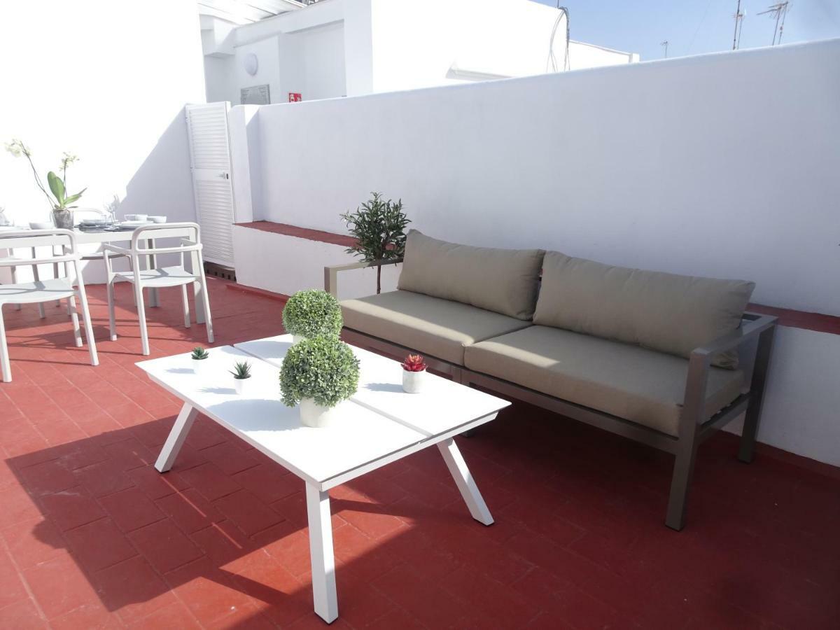 Apartamento Atico Terraza Cadiz Centro Ascensor Playa de la Caleta Exterior foto